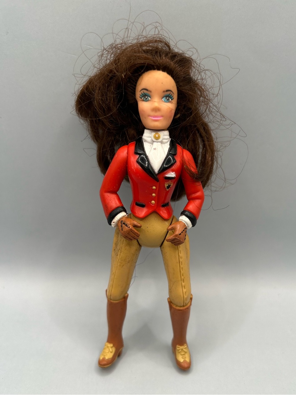 Vintage Swans Crossing Doll Hanging Out  Sydney Rutledge Equestrian Figure